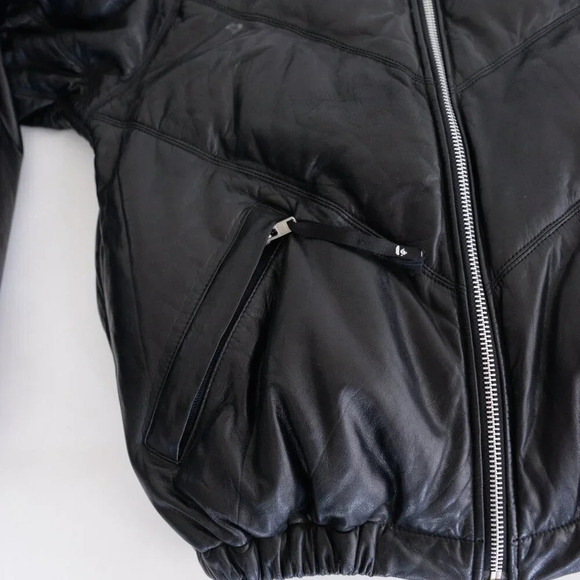 The Bathing Ape  Black Zip Up Puffer Jacket Size Large - Picture 8 of 16